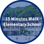 小学校から徒歩15分以内